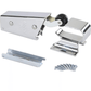 Kason 1095 Spring Action Door Closer and Adjustable Wide-Hook, Flush to 3/4 Inch Offset (Sold Individually) -  American Mortuary Coolers Powered by Funeral Source One Supply Company 