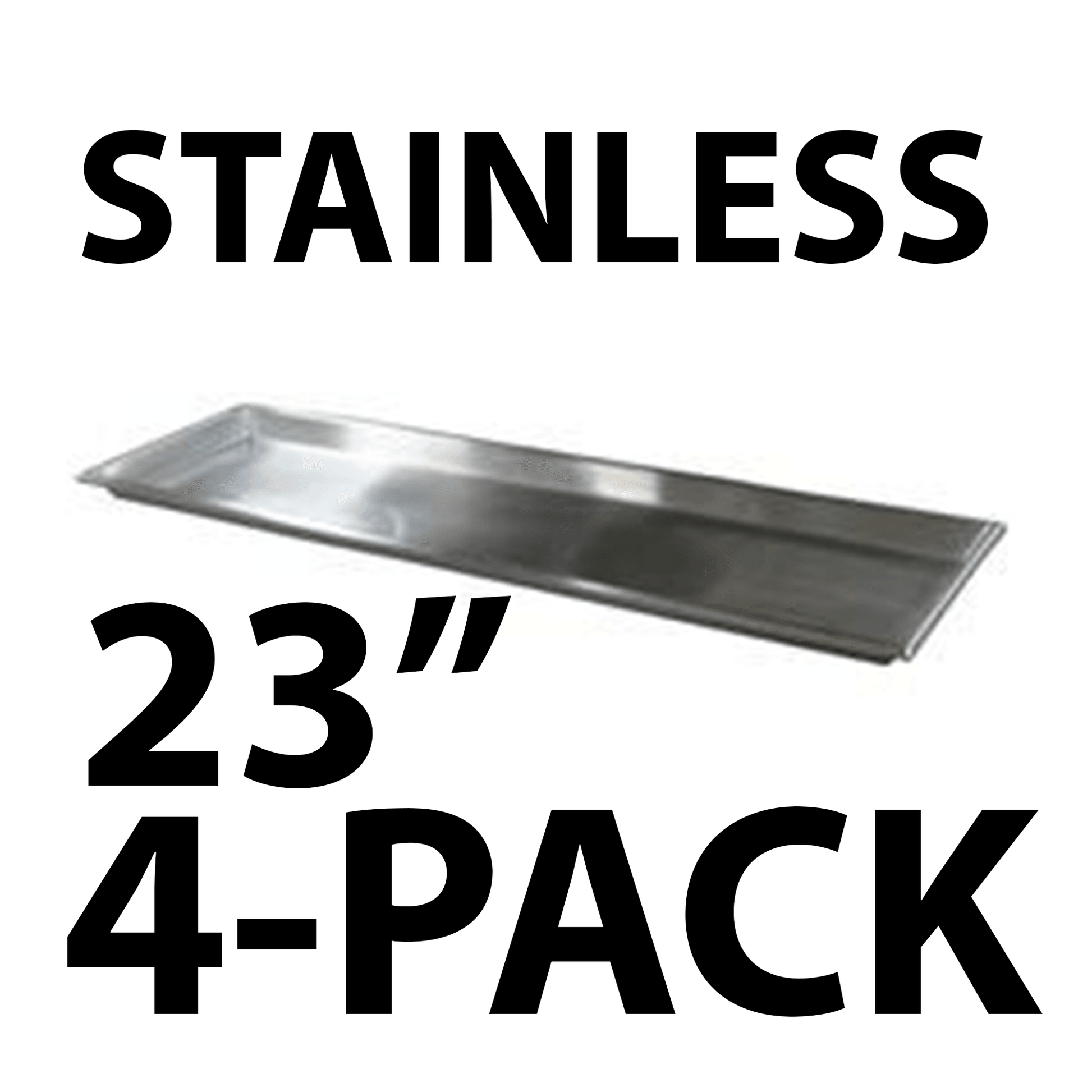 Mortuary Stainless Storage Tray (23" Width, Set of 4) -  American Mortuary Coolers Powered by Funeral Source One Supply Company 