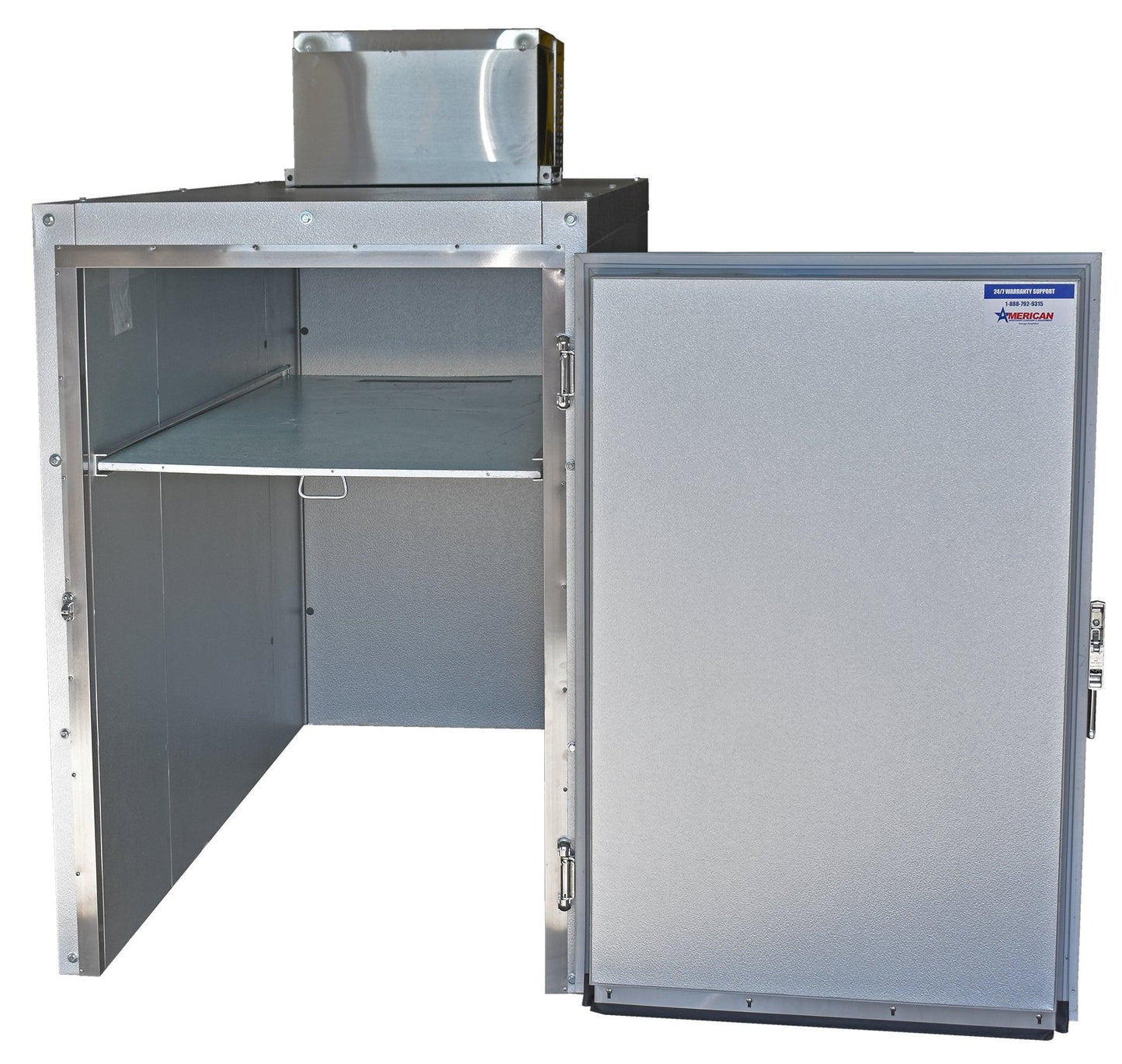 Two Body Extra Large Mortuary Cooler 2BRX -  American Mortuary Coolers Powered by Funeral Source One Supply Company 