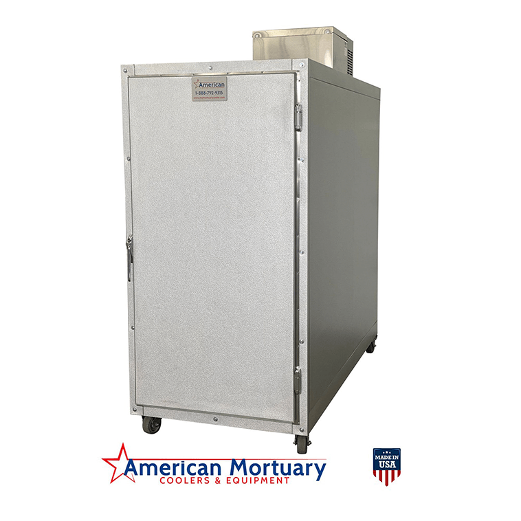 4 Body Extra Large Mortuary Coolers 4BX -  American Mortuary Coolers Powered by Funeral Source One Supply Company 