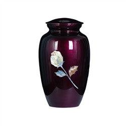 Urn Hand Crafted Rose -  American Mortuary Coolers Powered by Funeral Source One Supply Company 