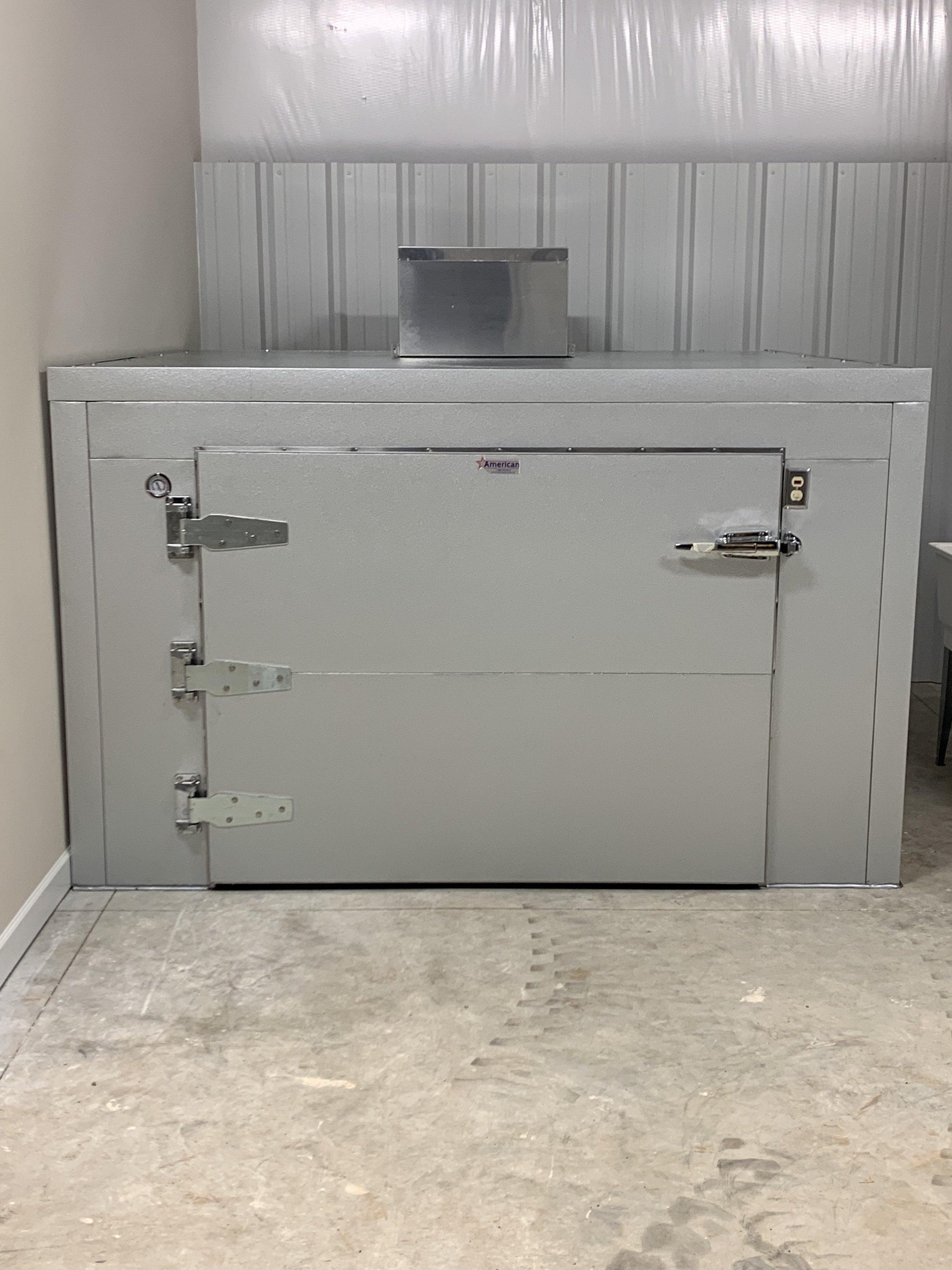 Triple Cot Roll-In Mortuary Cooler AMC Model TR3 -  American Mortuary Coolers Powered by Funeral Source One Supply Company 