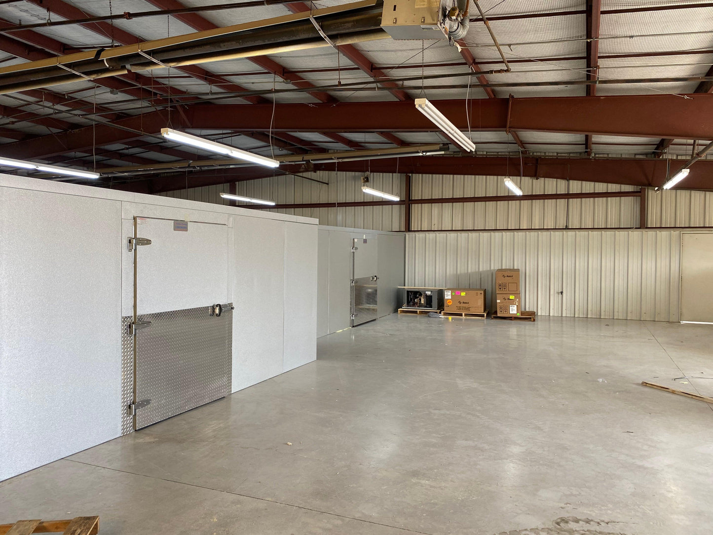 20' x 20' Walk-In Cooler AMC Model #2020 - American Mortuary Coolers Powered by Funeral Source One Supply Company 